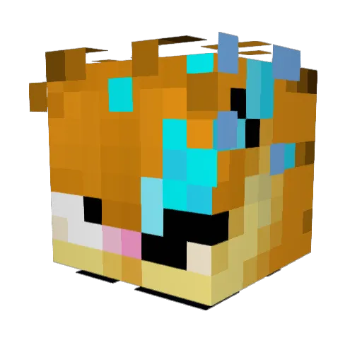 Joey_Cool Minecraft avatar head, 3D render