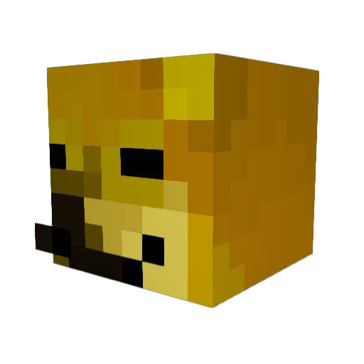 Joeyh021 Minecraft avatar head, 3D render