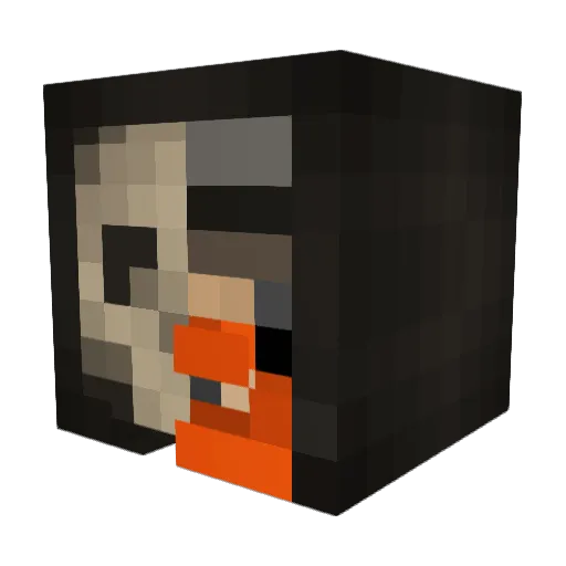 Joeytr Minecraft avatar head, 3D render