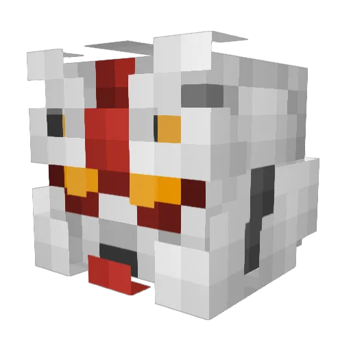 Jofiell Minecraft avatar head, 3D render