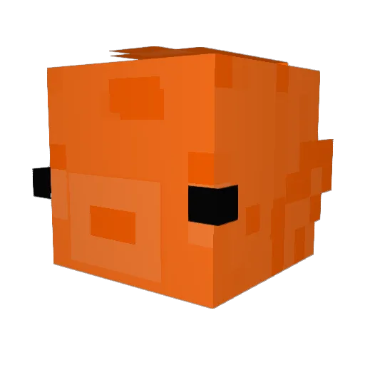Jofish31 Minecraft avatar head, 3D render