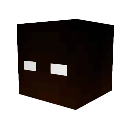 Joflip Minecraft avatar head, 3D render