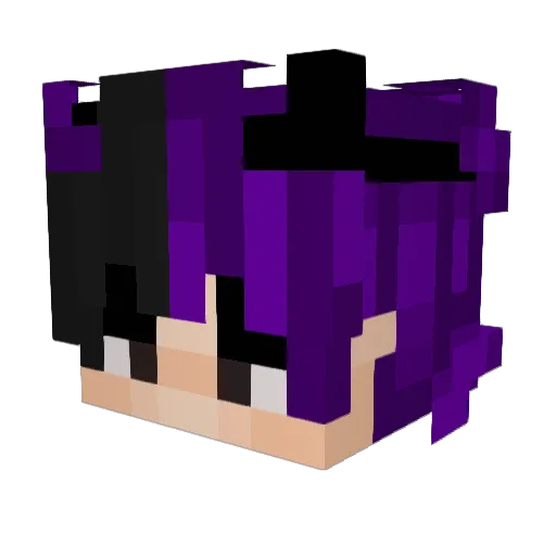 Jofz_08 Minecraft avatar head, 3D render