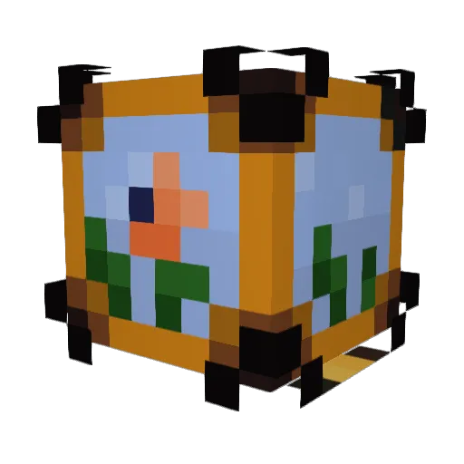 Jogann_P Minecraft avatar head, 3D render