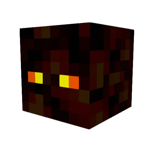 Joglr Minecraft avatar head, 3D render