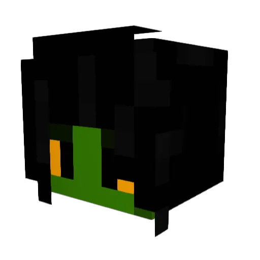 Jogoat23 Minecraft avatar head, 3D render