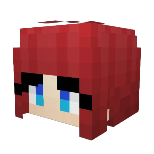Joh94 Minecraft avatar head, 3D render