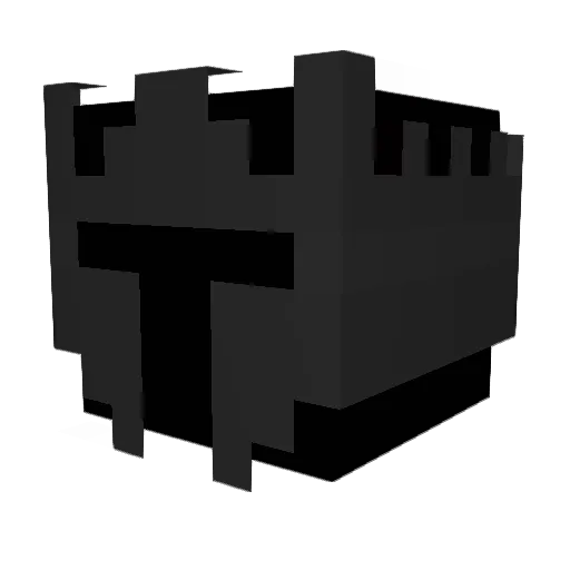 Johan1379 Minecraft avatar head, 3D render