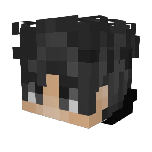 JohanMiller Minecraft avatar head, 3D render