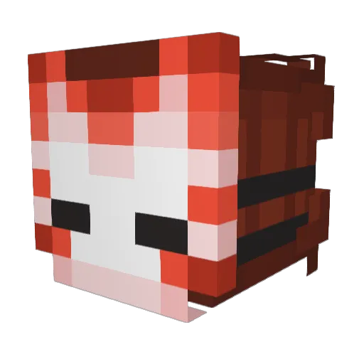 Johana04 Minecraft avatar head, 3D render