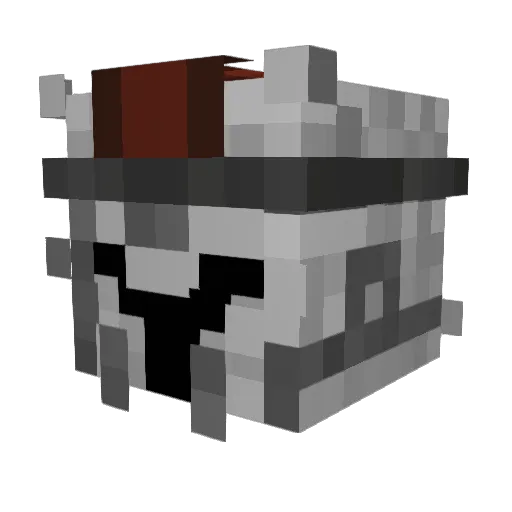 Johann159 Minecraft avatar head, 3D render