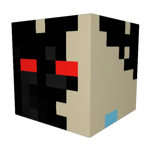 Johann265w Minecraft avatar head, 3D render