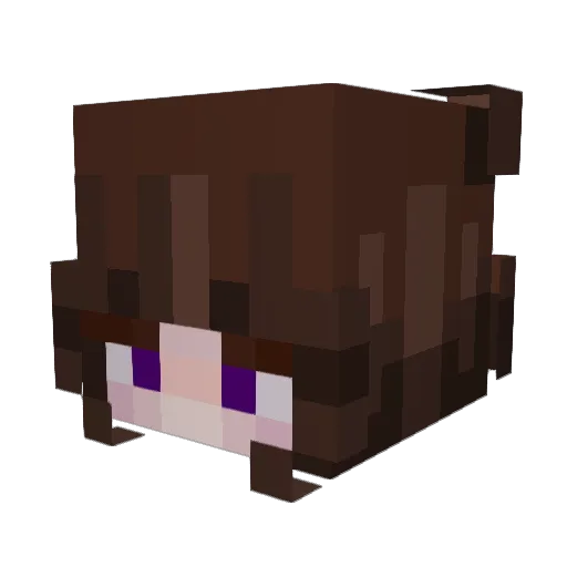 JohannRaecher Minecraft avatar head, 3D render