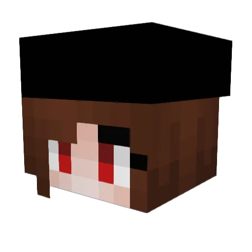 JohannaG01 Minecraft avatar head, 3D render