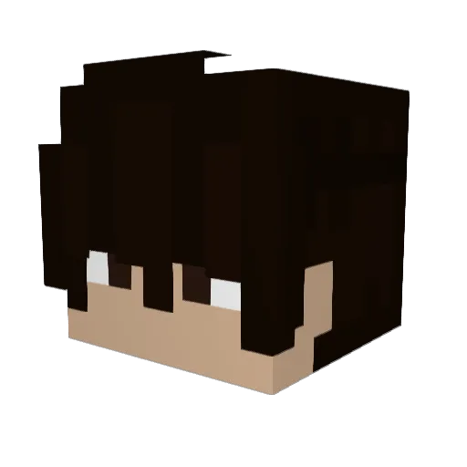 JohansHyperXd Minecraft avatar head, 3D render