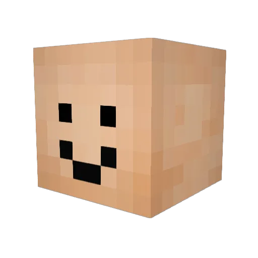 Johhny_Lineup11 Minecraft avatar head, 3D render