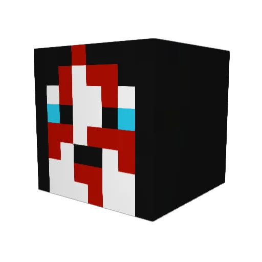 Johmo22 Minecraft avatar head, 3D render