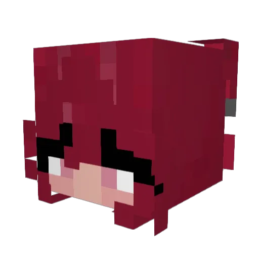 John0616 Minecraft avatar head, 3D render