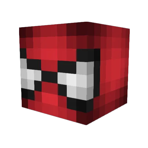 John2367 Minecraft avatar head, 3D render