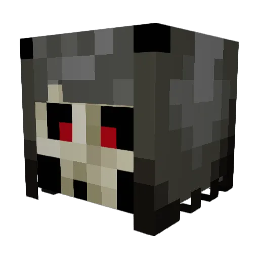 John60000 Minecraft avatar head, 3D render