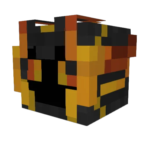 JohnBot4 Minecraft avatar head, 3D render