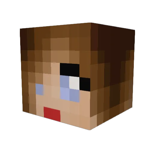 JohnCale157 Minecraft avatar head, 3D render