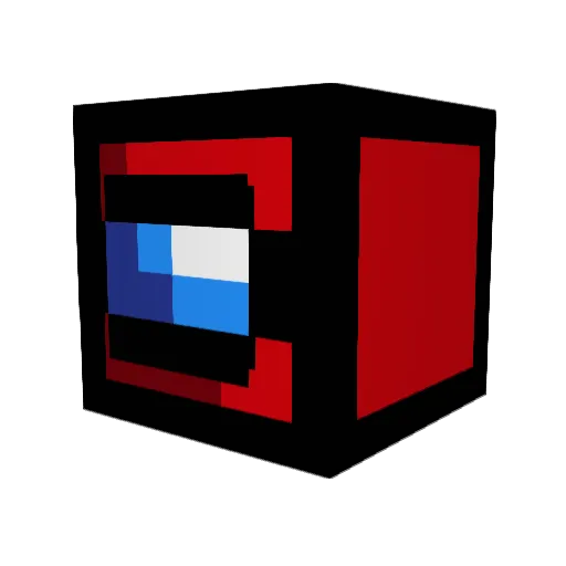 JohnCarmine Minecraft avatar head, 3D render