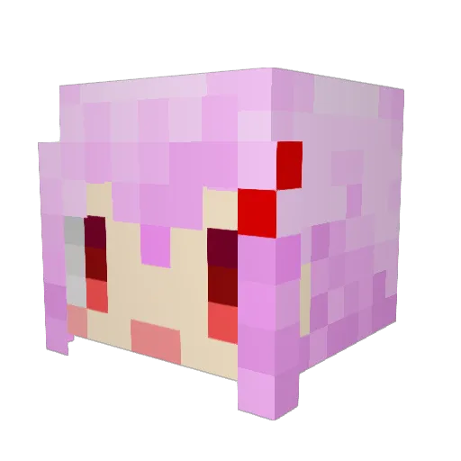 JohnDoe1222 Minecraft avatar head, 3D render