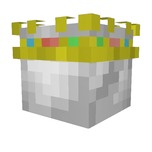 JohnElfbar Minecraft avatar head, 3D render