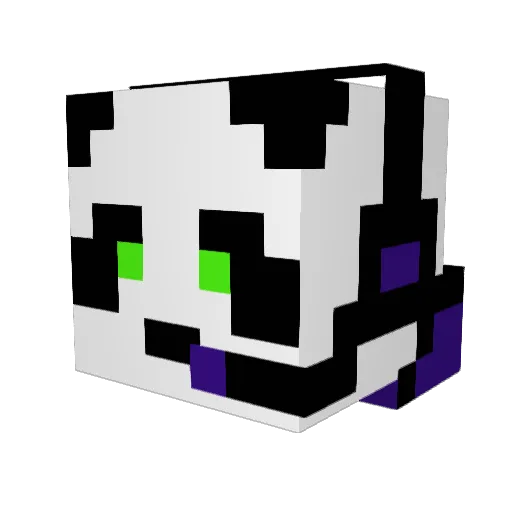 JohnElov5 Minecraft avatar head, 3D render