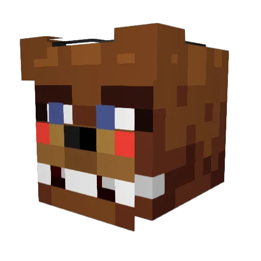 JohnEmre Minecraft avatar head, 3D render
