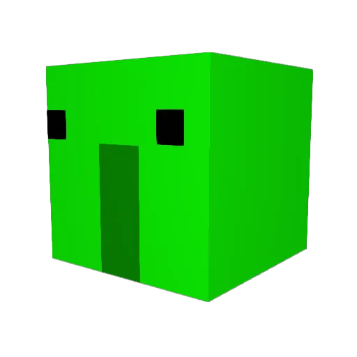 JohnFortino Minecraft avatar head, 3D render