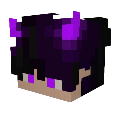 JohnNinja7000 Minecraft avatar head, 3D render