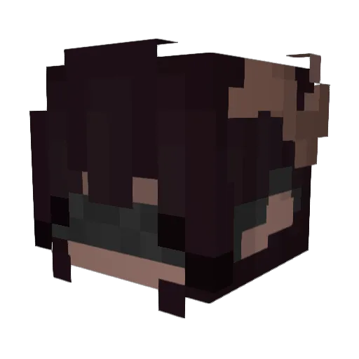 JohnS1ck Minecraft avatar head, 3D render