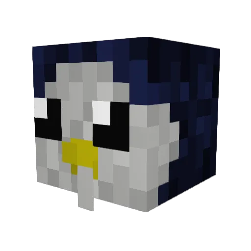 JohnScarce69 Minecraft avatar head, 3D render