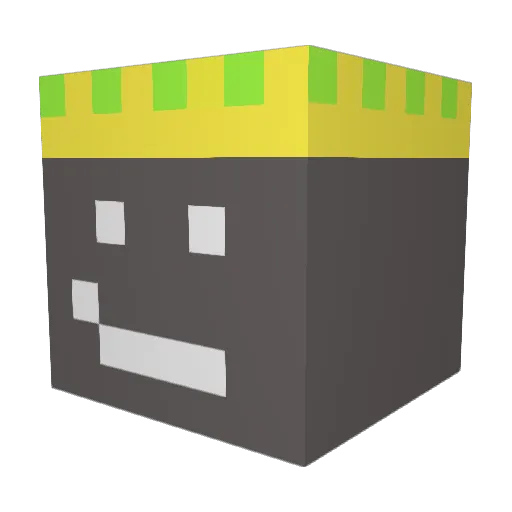 JohnSmithss Minecraft avatar head, 3D render