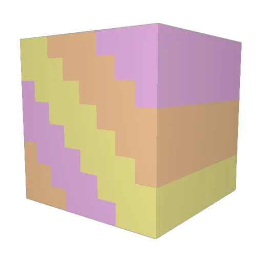JohnUtter Minecraft avatar head, 3D render