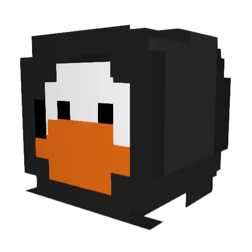 John_2WYLD Minecraft avatar head, 3D render