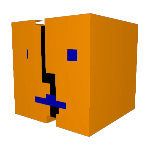 John_Boge Minecraft avatar head, 3D render