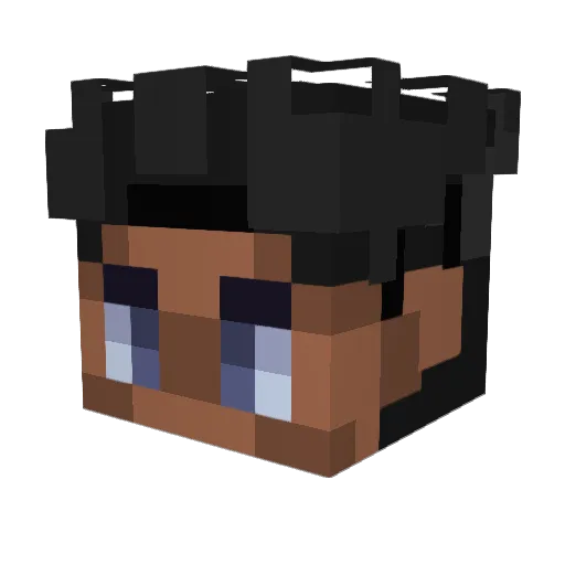 John_Cultivator Minecraft avatar head, 3D render