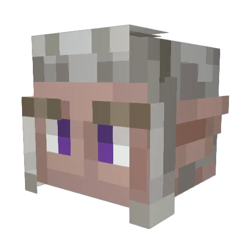 John_Devid_Haris Minecraft avatar head, 3D render