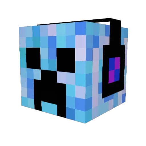 John_Dill Minecraft avatar head, 3D render