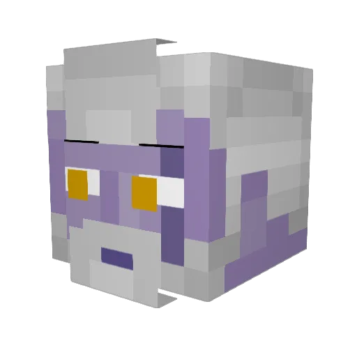 John_Gork Minecraft avatar head, 3D render
