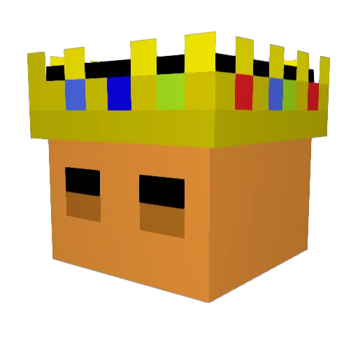 John_Halloway Minecraft avatar head, 3D render