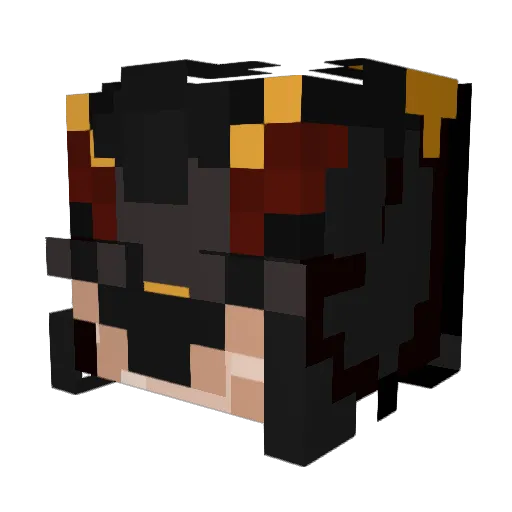 John_Hoe Minecraft avatar head, 3D render