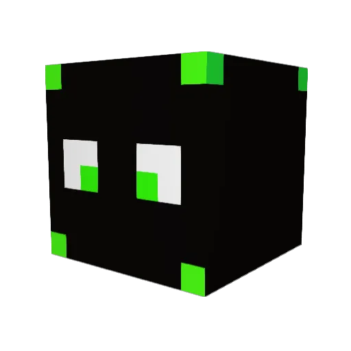 John_John Minecraft avatar head, 3D render
