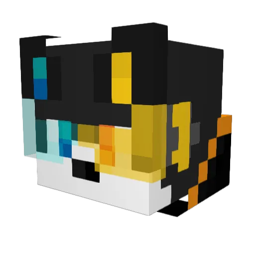 John_Myra Minecraft avatar head, 3D render