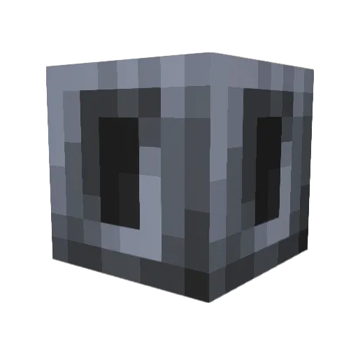 John_Rocket_Mace Minecraft avatar head, 3D render
