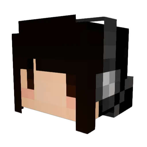 John_Rose Minecraft avatar head, 3D render