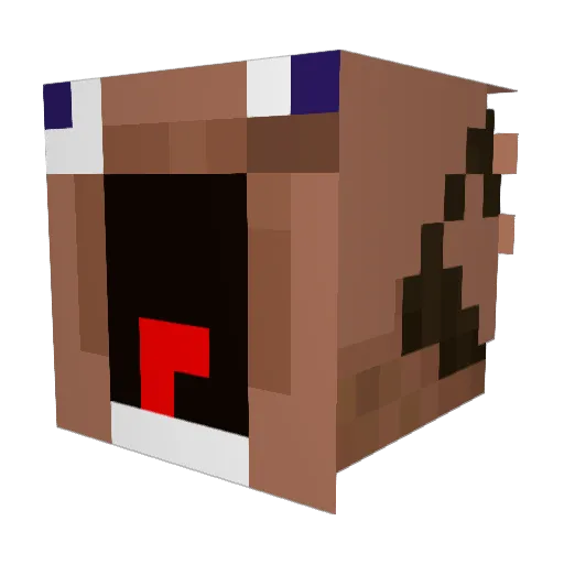 Johnbro2013 Minecraft avatar head, 3D render